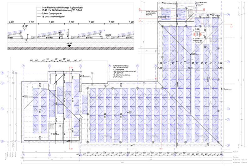 Lageplan Photovoltaikanlage